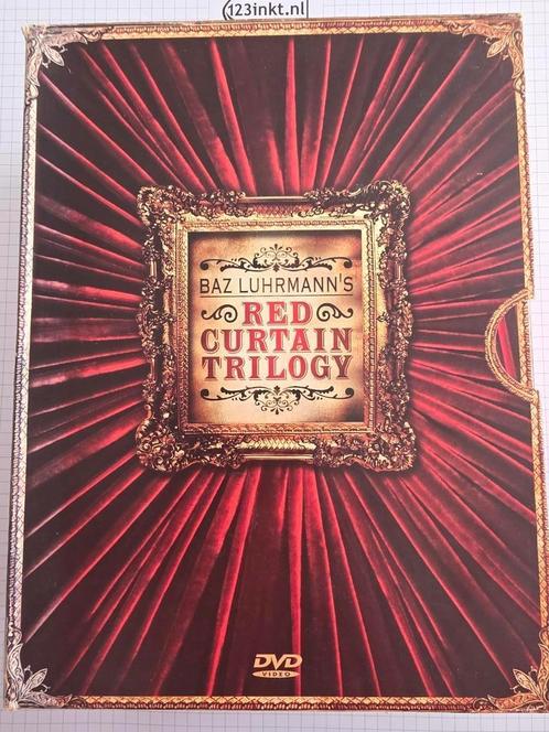 Red Curtain Trilogy dvd box set Baz Luhrmann's, Cd's en Dvd's, Dvd's | Avontuur, Zo goed als nieuw, Boxset, Vanaf 16 jaar, Ophalen of Verzenden