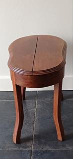 Oude houten toilet, nu bijzettafeltje, Antiek en Kunst, Ophalen