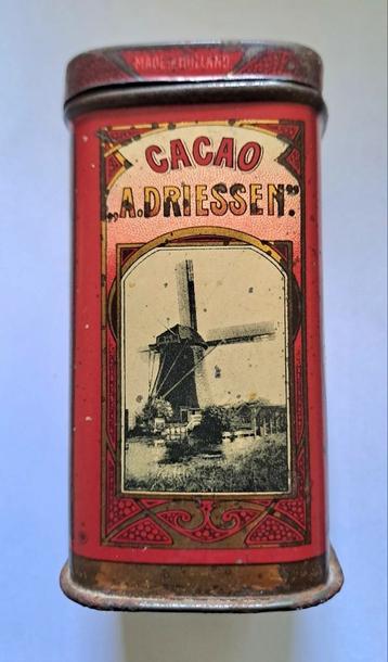 A. Driessen cacao blikje 100 gram beschikbaar voor biedingen