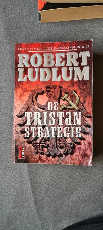 	 Boek De tristan Strategie. Robert LudLum beschikbaar voor biedingen