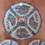 Chinees Canton porselein Zhongguo zhi zao schaal /2x bord, Antiek en Kunst, Ophalen of Verzenden