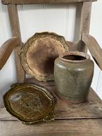 Brocante pot/vaas, Florentijnse dienbladen, Antiek en Kunst, Ophalen of Verzenden