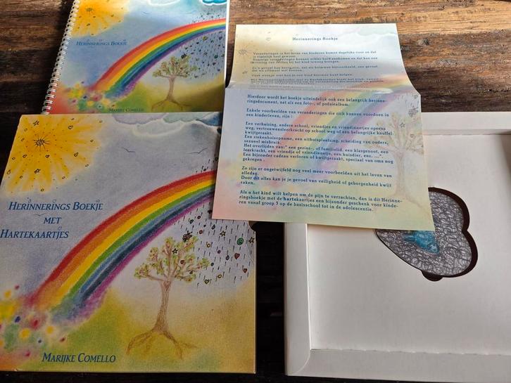 Herinnerings Boekje met kaartjes - Marijke Cornelissen, Boeken, Esoterie en Spiritualiteit, Zo goed als nieuw, Ophalen of Verzenden