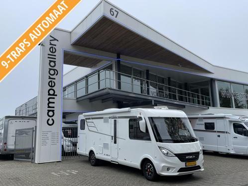 Hymer Integraal 678 9-TR AUTOMAAT ENKELE BEDDEN + HEFBED, Caravans en Kamperen, Campers, Bedrijf, Integraal, tot en met 4, Hymer