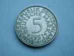 Duitsland.  5 Mark - 1951 F, Verzenden, Duitsland, Losse munt, Zilver