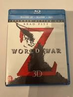 World war z  - blu ray 3d - blu ray - dvd, Ophalen of Verzenden, Zo goed als nieuw