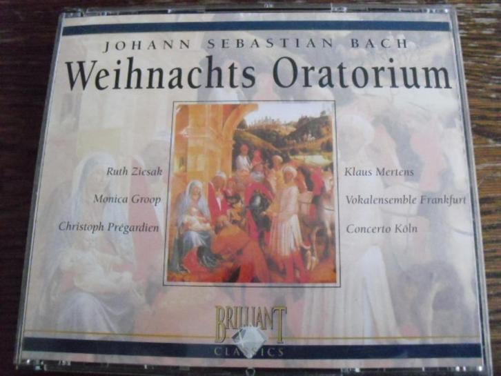 J.S. Bach "Weihnachts Oratorium" 2CDs box, Cd's en Dvd's, Cd's | Klassiek, Zo goed als nieuw, Vocaal, Barok, Boxset, Ophalen of Verzenden