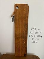 Handgemaakte houten plank/ borrelplank/ hapjesplank, Huis en Inrichting, Keuken | Keukenbenodigdheden, Ophalen of Verzenden, Nieuw
