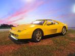 1/18 Ferrari 348 TS - Mira Geel, Hobby en Vrije tijd, Modelauto's | 1:18, Ophalen of Verzenden, Gebruikt, Bburago