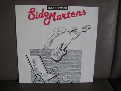 Sido Martens – Nooit Genoeg, Cd's en Dvd's, Vinyl | Nederlandstalig, Zo goed als nieuw, Pop, 12 inch, Ophalen of Verzenden