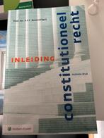 P.P.T. Bovend'Eert - Inleiding constitutioneel recht, Boeken, P.P.T. Bovend'Eert, Ophalen of Verzenden, Zo goed als nieuw