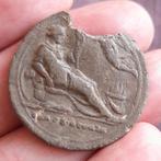 Bodemvondst Friesland: Bronzen Griekse Munt of Penning, Verzenden, Brons