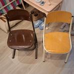 2 Vintage Kinderstoelen / Schoolstoelen, Ophalen of Verzenden, Gebruikt