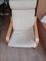 Poang fauteuil met voetenbankje, Ophalen, Gebruikt