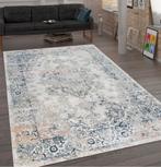 Paco Home Mabella Blauw Kleed, Gebruikt, Blauw, 150 tot 200 cm, 200 cm of meer