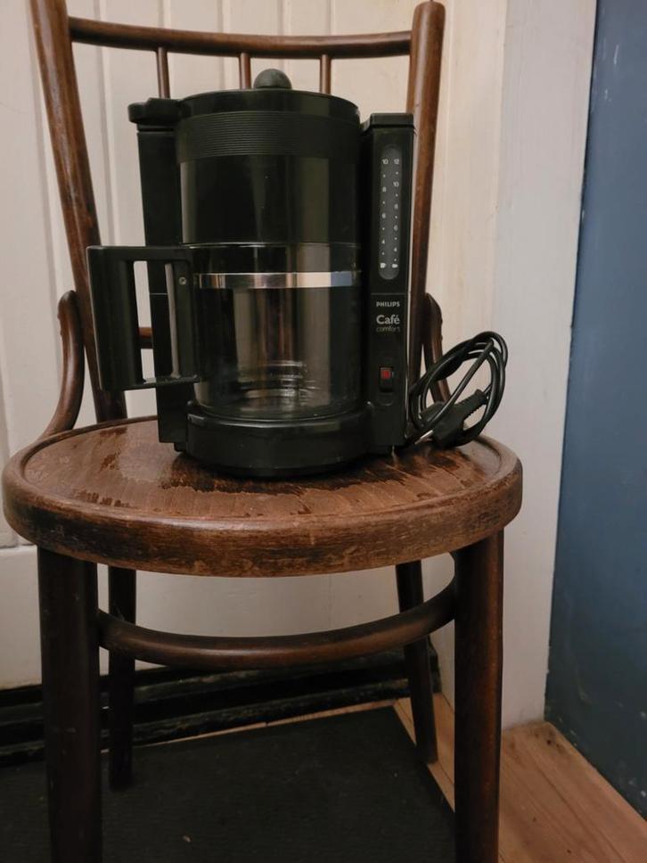 Philips Cafe Comfort Koffiezetapparaat, Witgoed en Apparatuur, Koffiezetapparaten, Gebruikt, Gemalen koffie, Koffiemachine, 4 tot 10 kopjes
