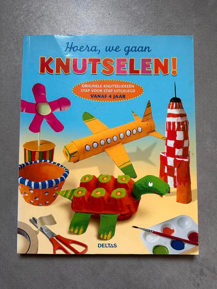 Hoera, we gaan knutselen, Hobby en Vrije tijd, Knutselen, Zo goed als nieuw, Knutselwerk, Ophalen of Verzenden