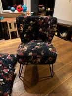 Fauteuil COCO Maison bloemen incl 2 kussens, Ophalen, Zo goed als nieuw, Bruin, Eén