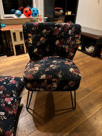 Fauteuil COCO Maison bloemen incl 2 kussens beschikbaar voor biedingen
