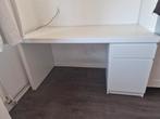 Malm bureau, Huis en Inrichting, Bureaus, Ophalen, Zo goed als nieuw