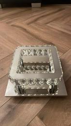 Kristallen Plafondlamp 25x25 cm, Huis en Inrichting, Lampen | Plafondlampen, Ophalen of Verzenden, Zo goed als nieuw, Metaal
