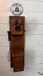 Antieke Western Electric wandtelefoon. 100 jaar oud, Ophalen of Verzenden