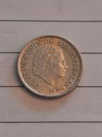 Zilveren 1/10 gulden 1963 Nederlandse Antillen, Postzegels en Munten, Munten | Nederland, Zilver, 10 cent, Ophalen of Verzenden