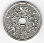 25-1300 Denemarken 2 krone 1992, Verzenden, Overige landen, Losse munt