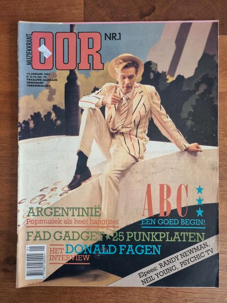 Muziekkrant Oor jaargang 1983, Boeken, Tijdschriften en Kranten, Gelezen, Muziek, Film of Tv, Ophalen of Verzenden
