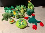 18 kikker knuffels, carnaval Oeteldonk, Kinderen en Baby's, Speelgoed | Knuffels en Pluche, Ophalen of Verzenden, Kikker