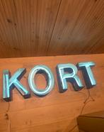 Kort neon letters, Ophalen of Verzenden, Lichtbak of (neon) lamp