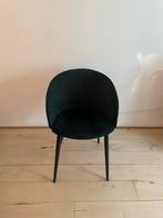 Donkergroene velours design stoel van Dan Form, Ophalen of Verzenden, Zo goed als nieuw, Eén, Overige kleuren