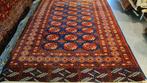 Perzisch tapijt Bochara 185 x 126/Kleed/Kelim/Oosterse/Loper, 100 tot 150 cm, Blauw, Www.simatapijten.nl, Ophalen of Verzenden