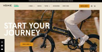 Webshop/bedrijf in fatbikes, vouwfietsen en onderdelen  beschikbaar voor biedingen