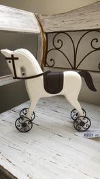 Leuk decoratie houten sier paard nieuw, Ophalen of Verzenden