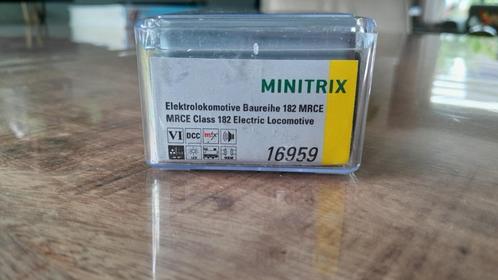 Trix   MRCE  Clas 182 16959  Digitaal, Hobby en Vrije tijd, Modeltreinen | N-Spoor, Zo goed als nieuw, Locomotief, Gelijkstroom