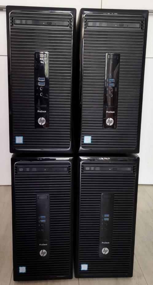 HP ProDesk 400 PC's met i5-6500/8Gb/SSD/HDD/ Vid.krt.2gb, Computers en Software, Desktop Pc's, Zo goed als nieuw, 4 Ghz of meer