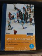 Wat is onderzoek nog in plastic, Ophalen of Verzenden, Beta, Nieuw, HBO