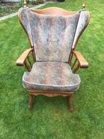 Eiken fauteuil, Ophalen, Gebruikt, Minder dan 75 cm, 50 tot 75 cm