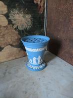 Vaas met bloemensteker wedgwood jasperware blue, Antiek en Kunst, Ophalen of Verzenden