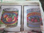 Borduurpatroon  Blikken Appelmoes / Aardbeien  nr 8336, Hobby en Vrije tijd, Borduren en Borduurmachines, Verzenden, Nieuw, Handborduren