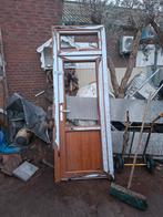 Nieuwe kunststof deur + kozijn (zonder glas), Doe-het-zelf en Verbouw, Deuren en Horren, Ophalen of Verzenden