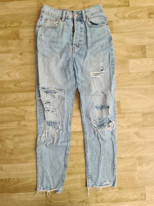 Jeans spijkerbroek van H&M - maat 36, Kleding | Dames, Spijkerbroeken en Jeans, Zo goed als nieuw, W28 - W29 (confectie 36), Blauw