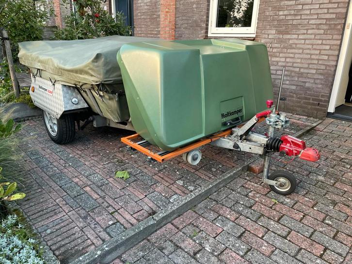 Holtkamper Cocoon XL Membrane Airco, Caravans en Kamperen, Vouwwagens, Holtkamper, tot en met 4, Groen, Aanwezig, Ophalen