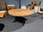 Eettafel rond 150cm mango - meubelmepper outlet, 100 tot 150 cm, Rond, Nieuw, Ophalen of Verzenden