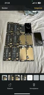 Veel iPhone onderdelen, Telecommunicatie, Mobiele telefoons | Apple iPhone, Gebruikt, Zwart, Ophalen of Verzenden, 64 GB