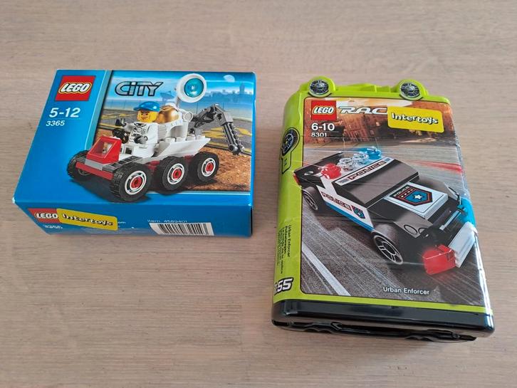 Lego city 3365 en lego racers 8301, Kinderen en Baby's, Speelgoed | Duplo en Lego, Zo goed als nieuw, Ophalen of Verzenden