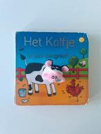 Vingerpop boekje - Kalfje is een deugniet ISBN 9782823200379, Boeken, Ophalen of Verzenden, Zo goed als nieuw, Uitklap-, Voel- of Ontdekboek
