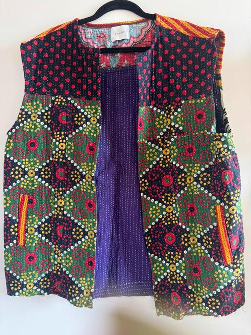 I am Jai boho gilet floraal motief. Nieuw, Kleding | Dames, Blouses en Tunieken, Nieuw, Maat 42/44 (L), Overige kleuren, Ophalen of Verzenden