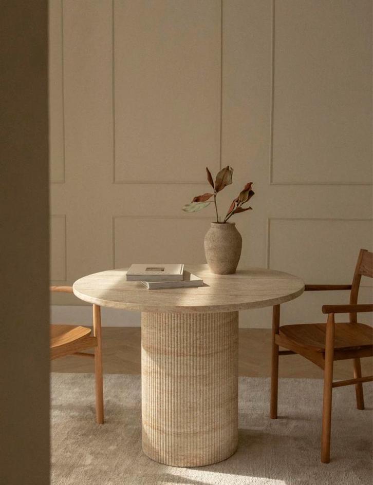 Nieuwe Sklum Veila Eettafel 100cm, Huis en Inrichting, Tafels | Eettafels, Nieuw, 50 tot 100 cm, 100 tot 150 cm, Vier personen
